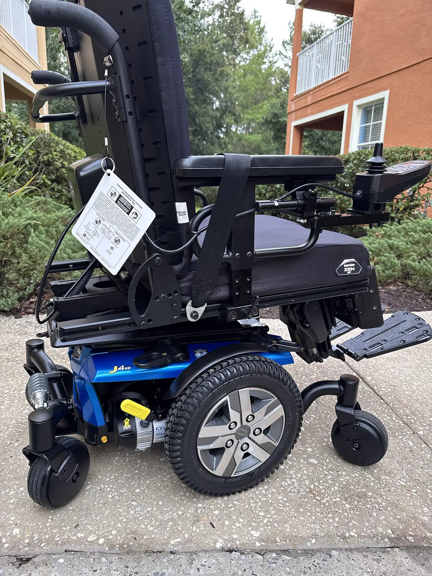 Used Quantum J4 Power Wheelchair