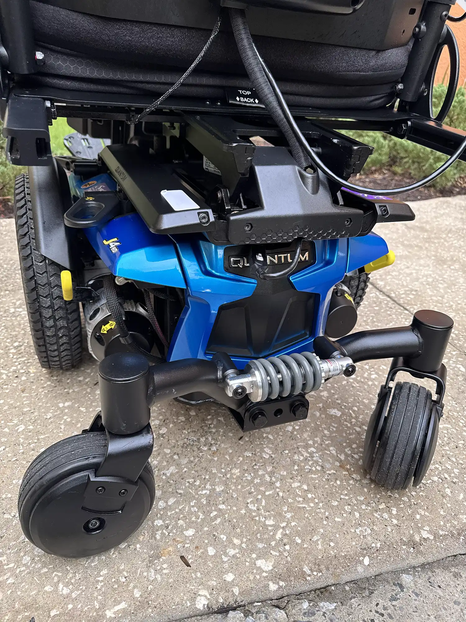 Wheelchair Quantum J4 Rear