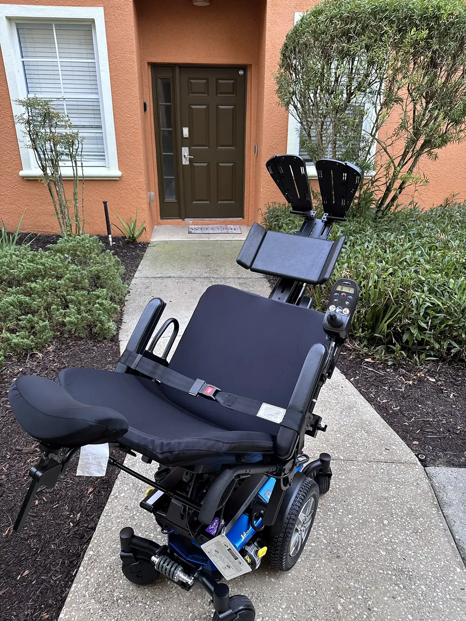 Wheelchair Quantum J4 Top View